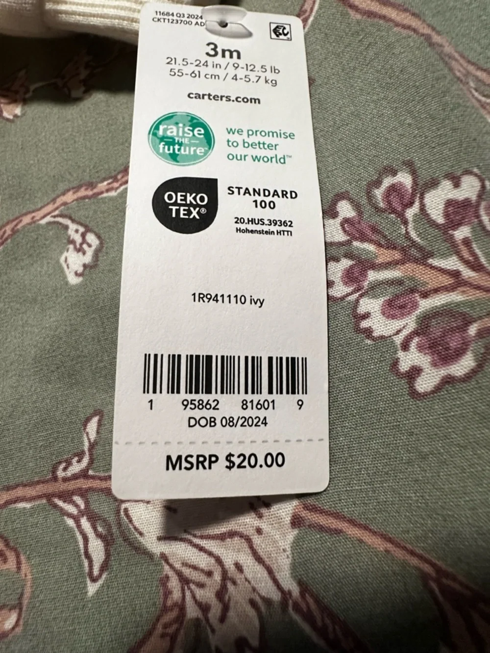 Baby Snowflake Sweatshirt 3M- NWT